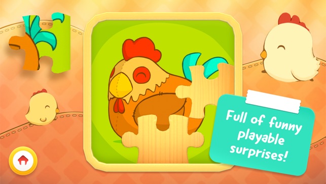 Farm Jigsaw Puzzles 123 Free - Fun Learning Puzzle Game for Kids