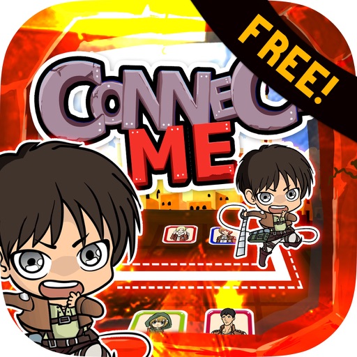 Connect Flow Puzzle Logic “for Attack On Titan” Icon