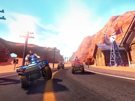 Screenshot #4 pour ATV Quad Bike Racing Mania