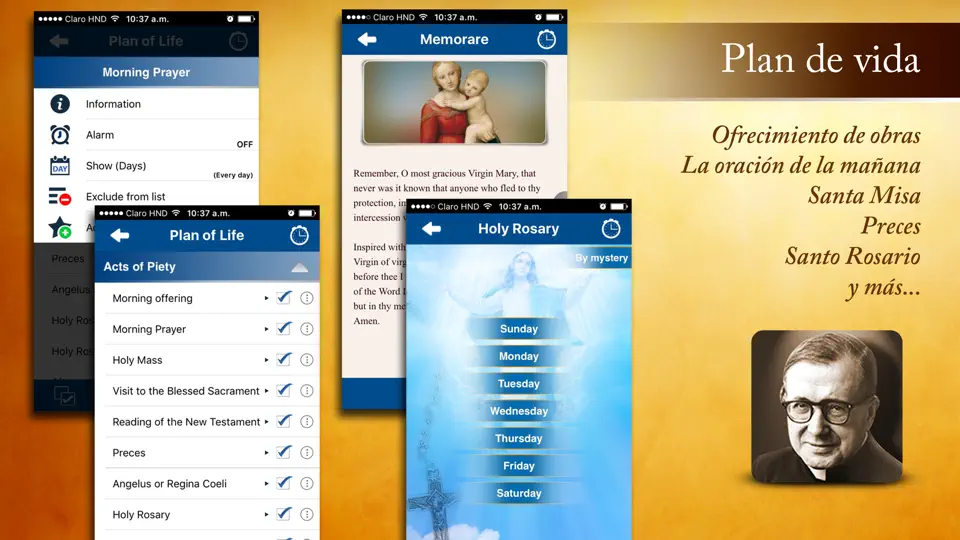 Captura de pantalla de San Josemaría Para IPad en iPhone 2
