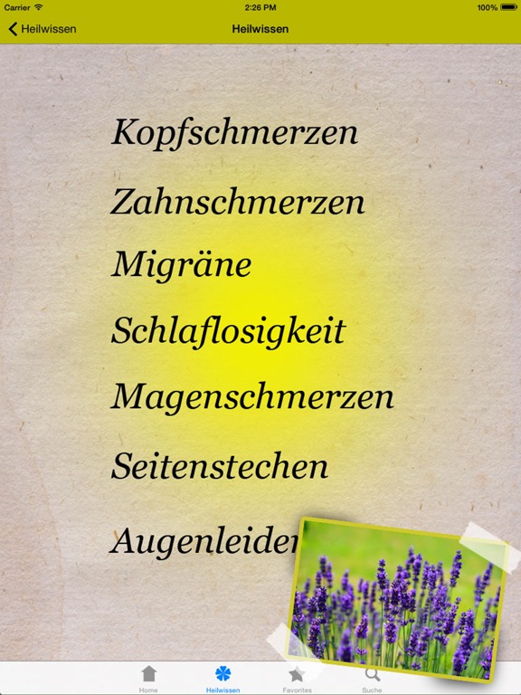 Screenshot #6 pour SANFT HEILEN - Naturheilkunde Hildegard von Bingen