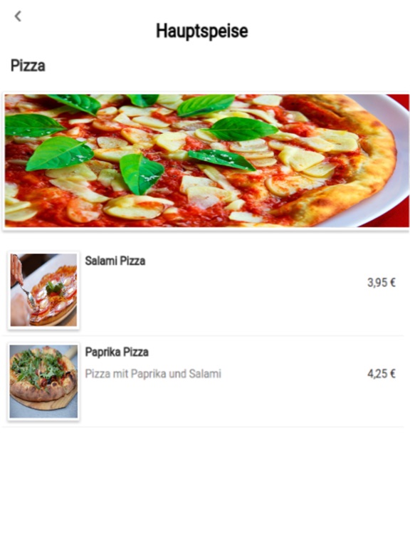 Screenshot #5 pour Speisekarte Menükarte