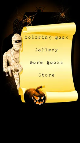 Game screenshot Halloween Coloring Book! apk