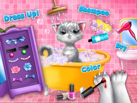 Screenshot #3 for Sweet Baby Girl Cat Shelter – Pet Vet Doctor Care