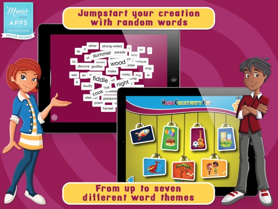 Screenshot #4 pour Word Creativity Kit - Creative writing for kids