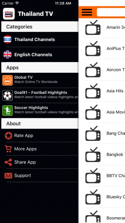 Thailand TV Online Channels