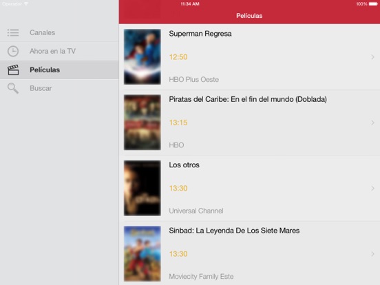 Screenshot #5 pour Televisión Chilena para iPad