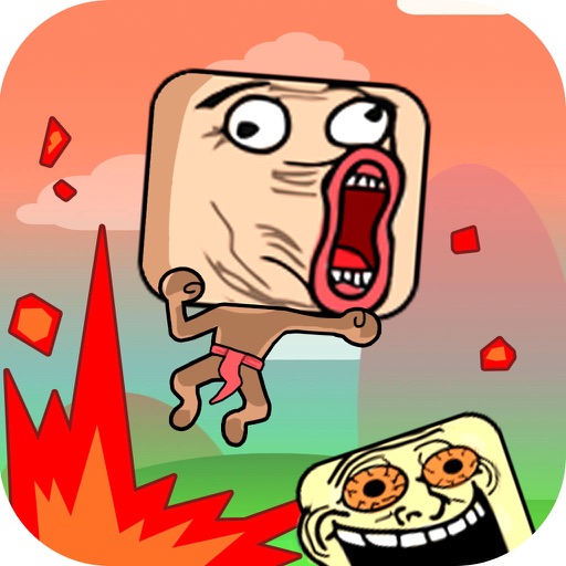 Troll Face Switch Road iOS App