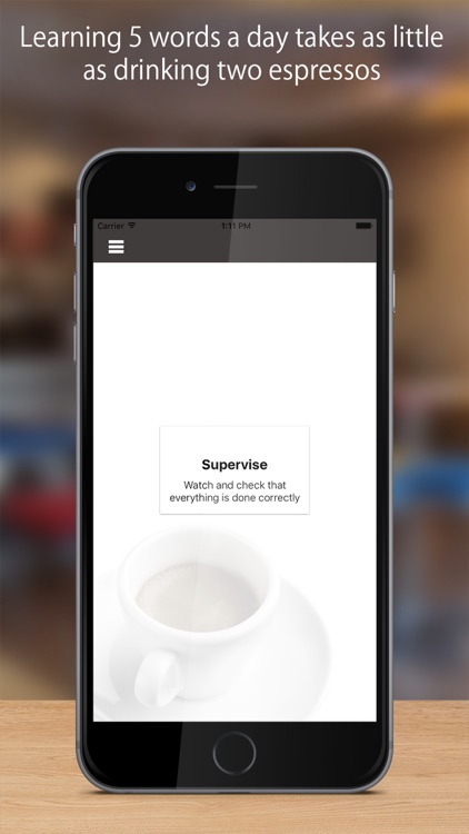 Vocabulary Espresso screenshot-0