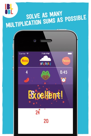 Multiplication with Ibbleobble screenshot 3