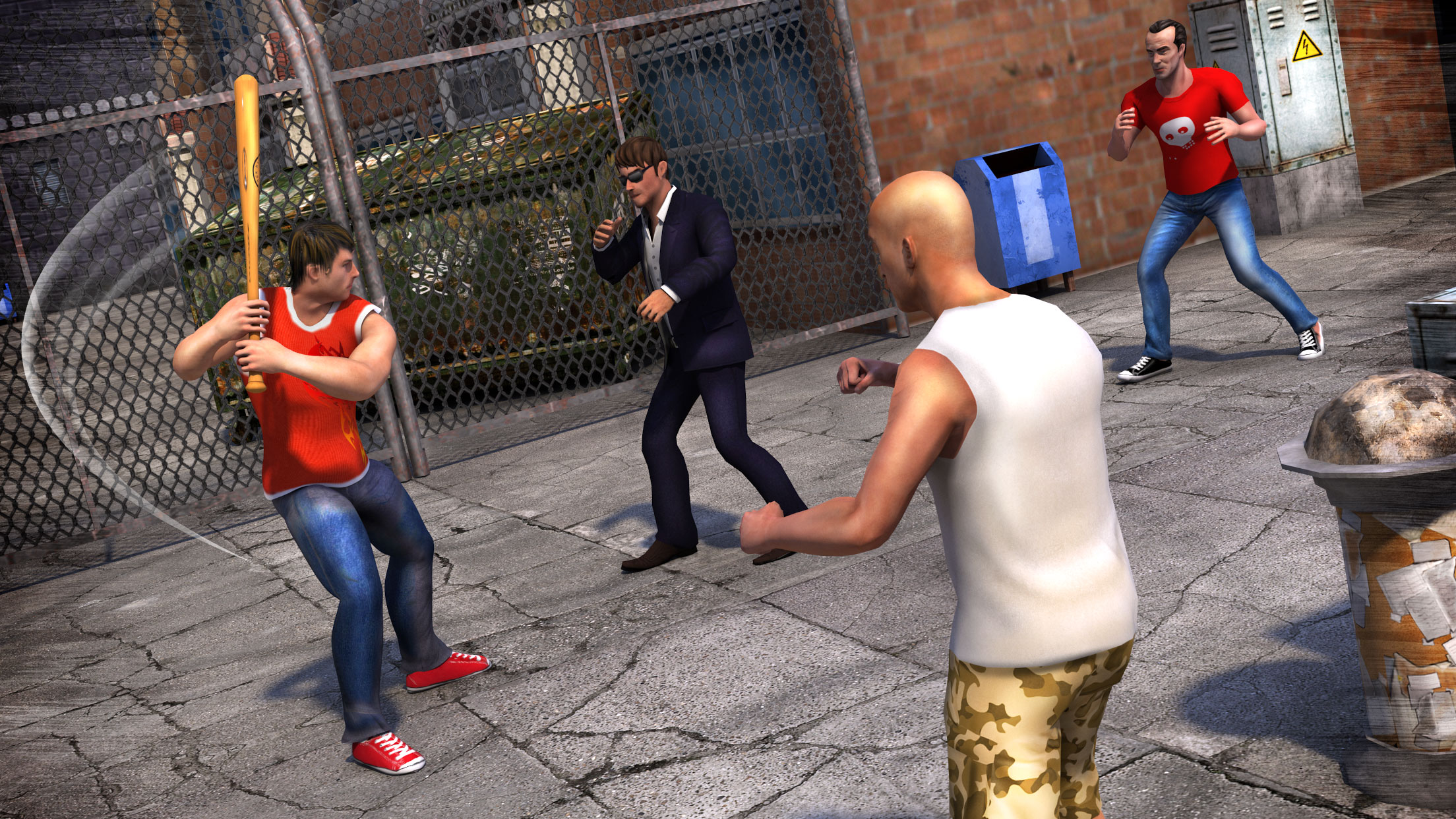 Angry Fighter Attack screenshot 3