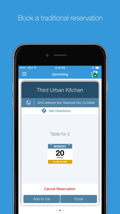 The List - Restaurant Wait list and Booking App