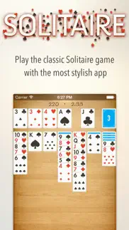 solitaire the classic game iphone screenshot 1