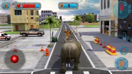 Game screenshot Crazy Rhino Attack 3D apk