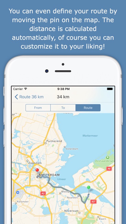 RouteRegistration, mileage registration