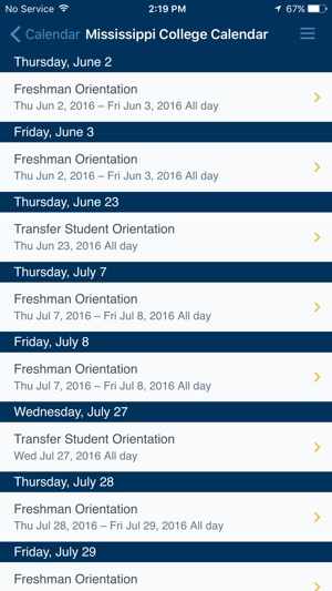 Mississippi College Mobile(圖4)-速報App