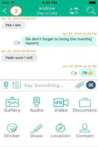 Breaze Enterprise Messaging screenshot 4