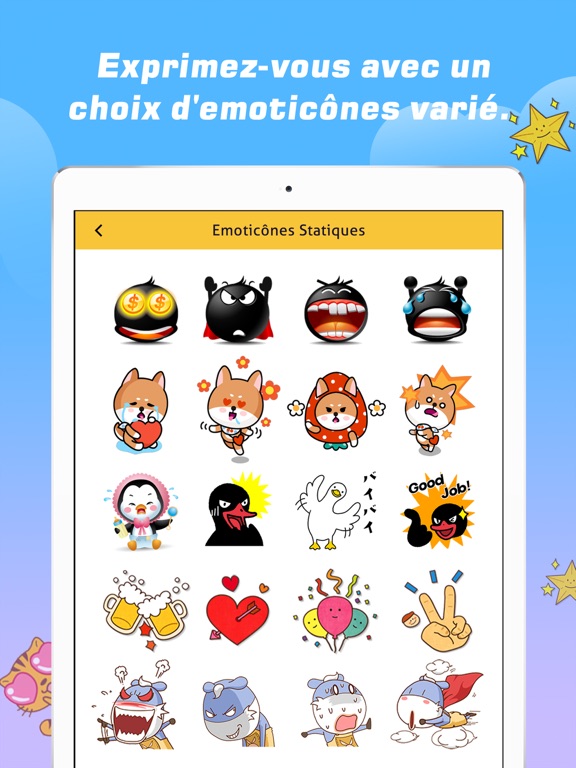 Screenshot #6 pour Emoji - L'art des émoticônes & Clavier à polices