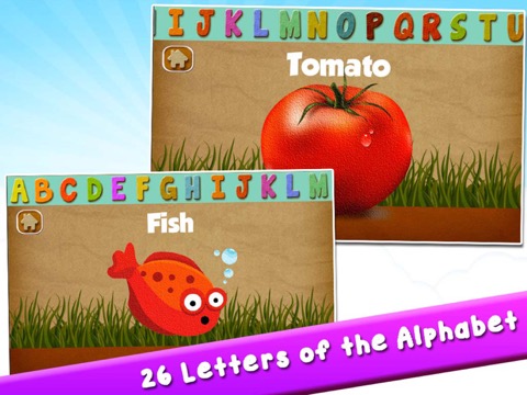 Paper Monsters Alphabet Flash Cards For Toddlersのおすすめ画像2