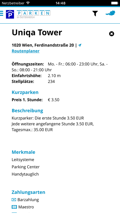 Screenshot #3 pour Parken in Wien