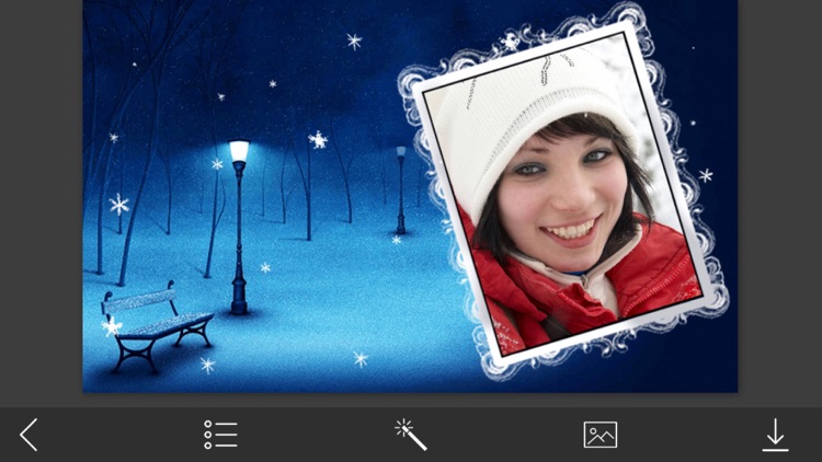 Xmas HD Photo Frame - Picture art