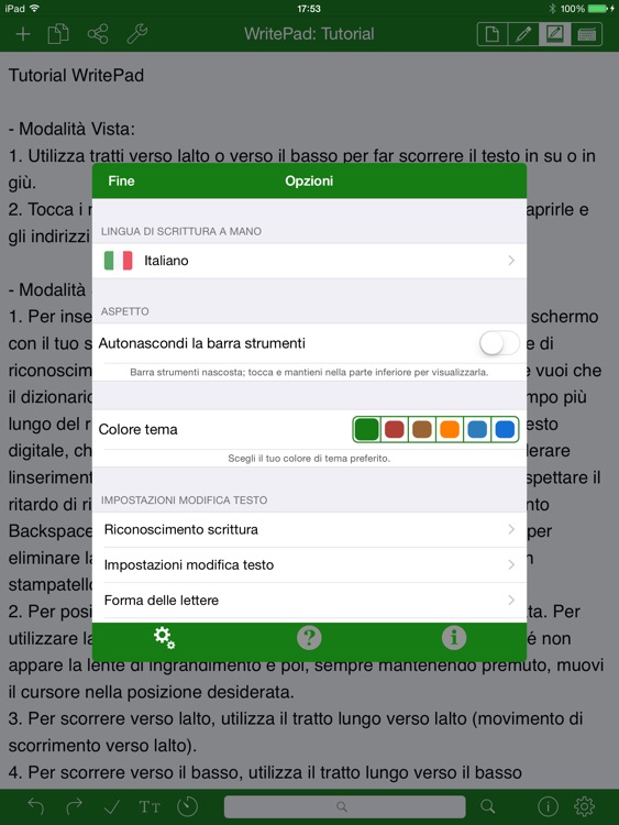 WritePad Italiano screenshot-4