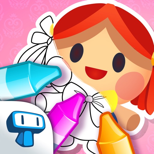 My Coloring Book: Girls - Fun Drawing Game iOS App