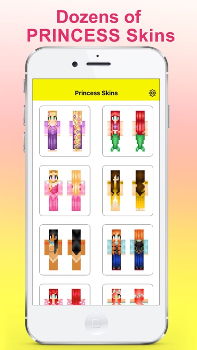 マイクラ姫 王女スキン無料 For Minecraft By Xiaofei Hu Ios 日本 Searchman アプリマーケットデータ