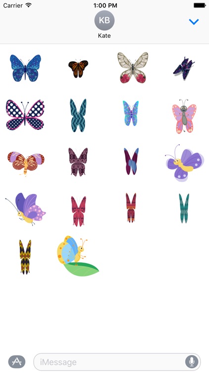 Butterfly Stickers