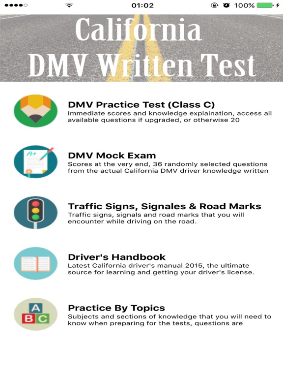 Screenshot #4 pour DMV Written Test CA