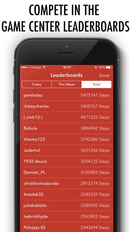 Pedometer for iPhone