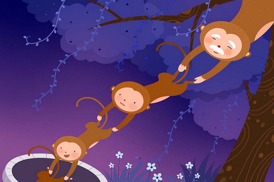 The Monkeys Who Tried to Catch the Moon iBigToy screenshot 3