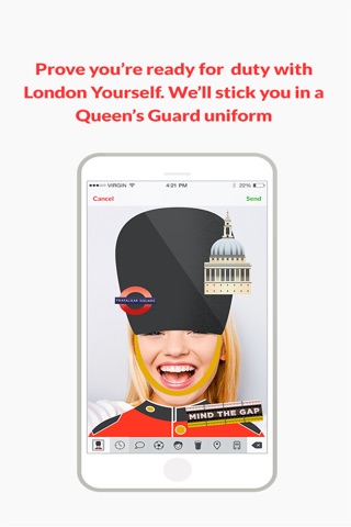 Londonmoji - London emoji-stickers! screenshot 4