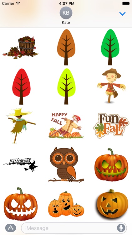 Autumn & Halloween Stickers