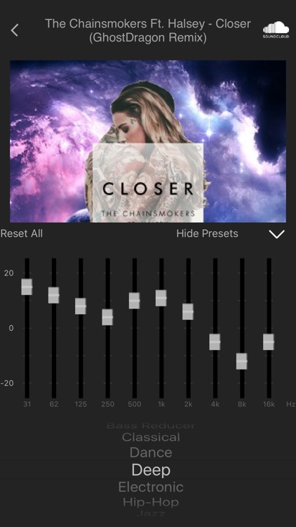 Music Stream Player & Equalizer - for SoundCloud