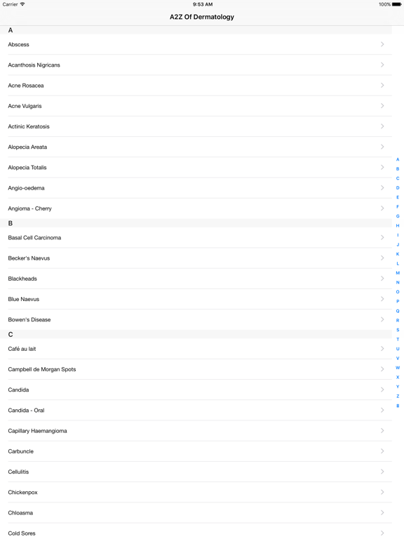Screenshot #4 pour A2Z of Dermatology