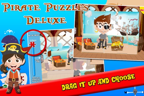 Pirate Puzzles: Jigsaw Puzzles for Kids Deluxe screenshot 3