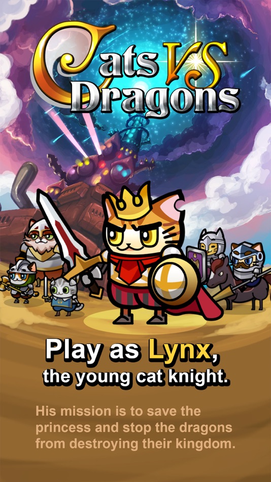 Cats vs Dragons - 1.1.1 - (iOS)