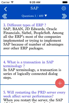 Game screenshot SAP -  Interview Questions apk