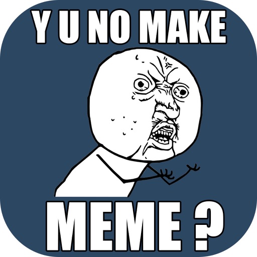 Meme Generator - Text on Photo Montage Maker to Write Cool Captions and Quotes for Viral Pics icon