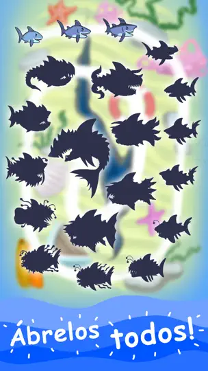 Captura de pantalla de Angry Shark Evolution Clicker en iPhone 3