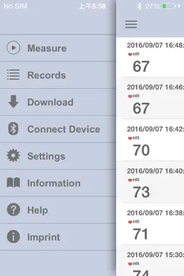 Game screenshot Sanitas ECG Manager apk