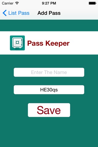 Pass Saver screenshot 2