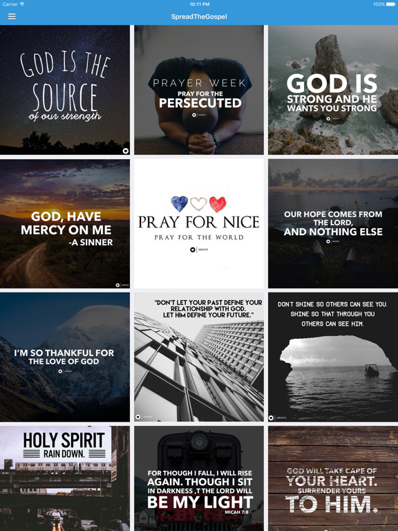 Christian Gospel Music Free - Worship Songs, Radio & Music Videos iPad screenshot