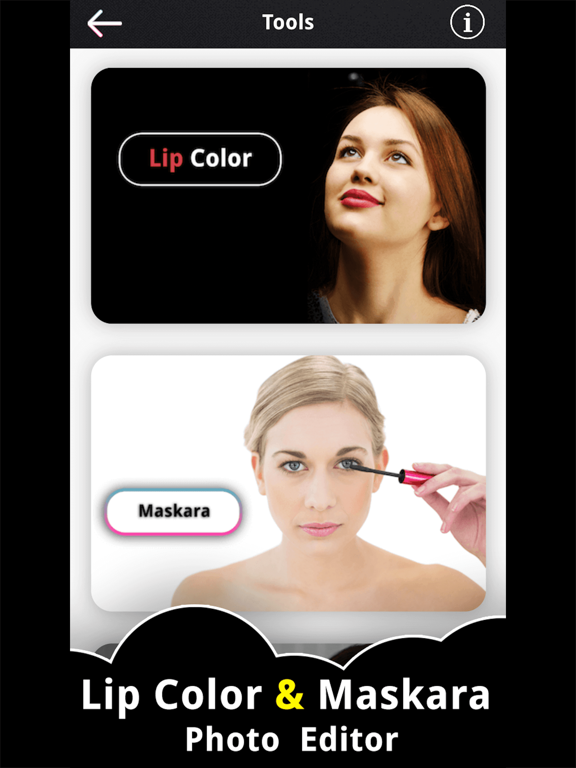 Girl Photo Editor - Makeup iPad screenshot 4 - Photo & Video app