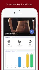 Abs Challenge Workout Free - Build muscles screenshot #1 for iPhone