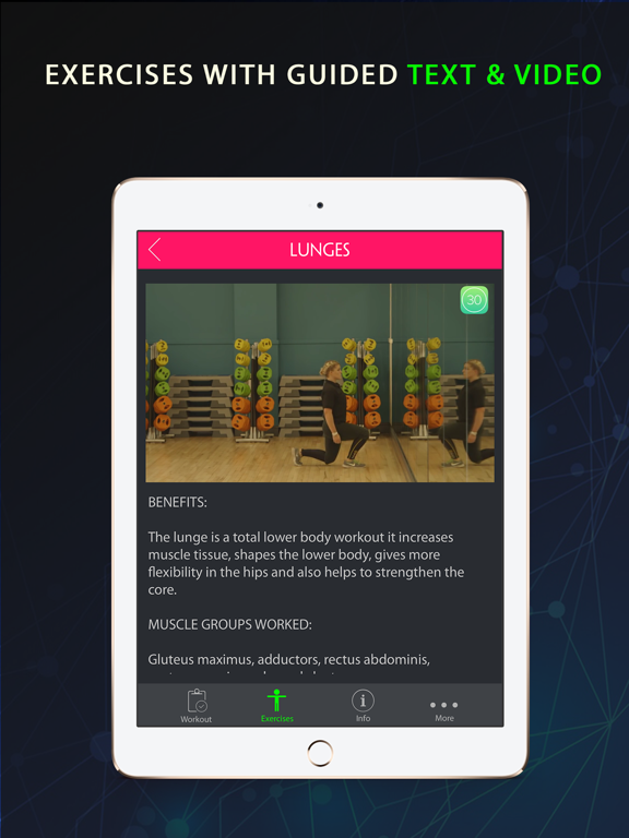 Screenshot #6 pour 30 Day Lunge Fitness Challenges ~ Daily Workout