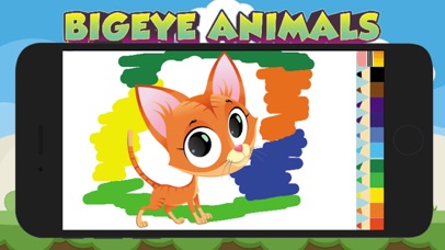 Bigeye Animals Coloring Marker 1.0 IOS -