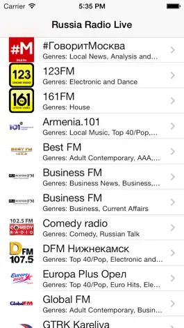 Game screenshot Russia Radio Live Player (Russian / Россия радио) mod apk