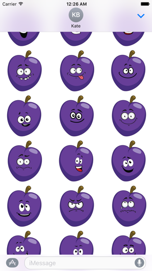 Sticker Me: Plum Emotions(圖2)-速報App